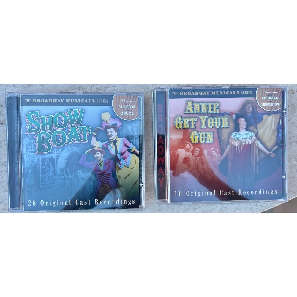 Prism Leisure CD Set of 8 Broadway Musicals VGUC from Original Soundtracks Gift - Picture 5 of 9